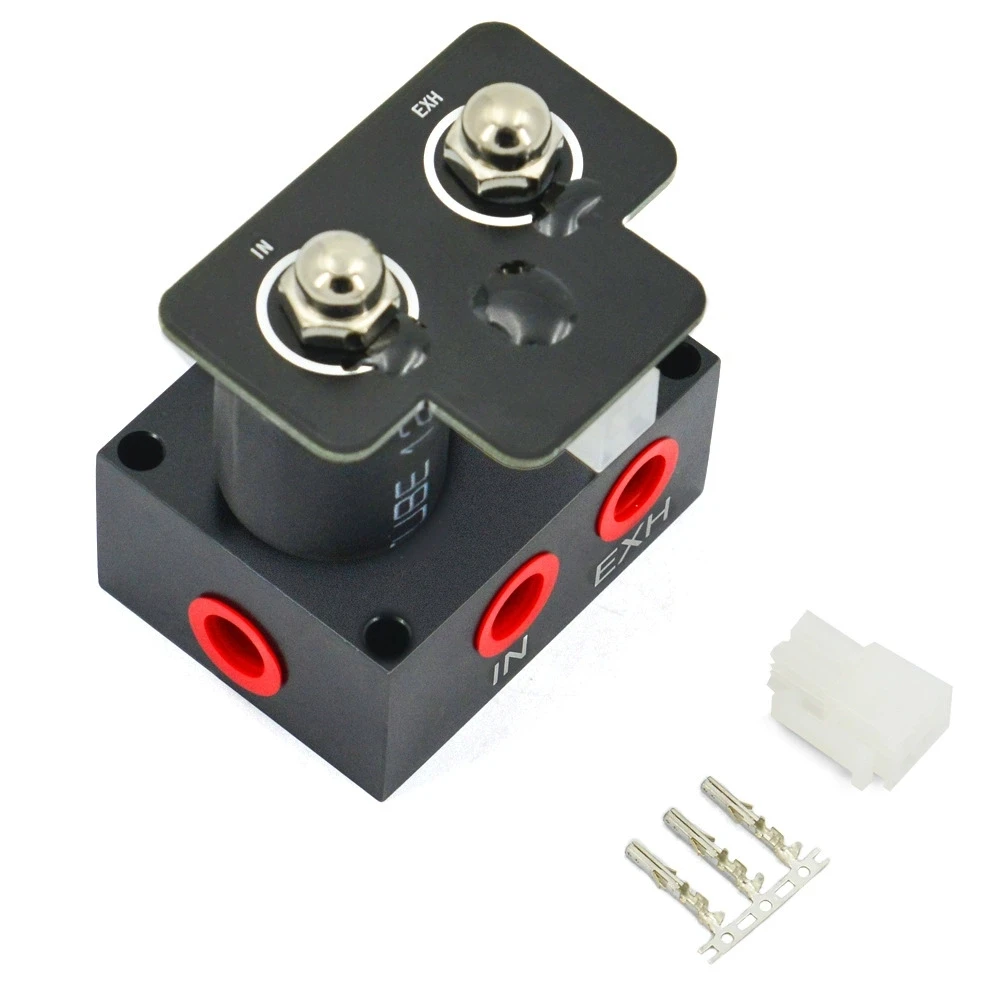 Two position solenoid valve for shock absorber air suspension system of general automotive parts
