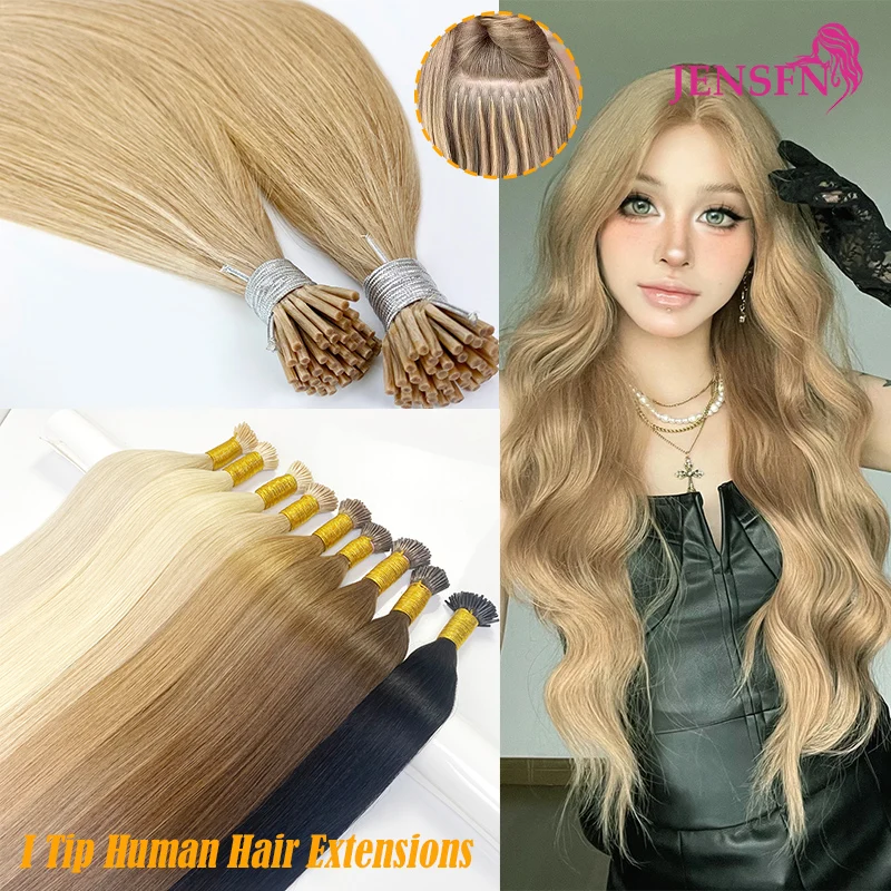 JENSFN  I Tip Hair Extensions 1g/Strand 16