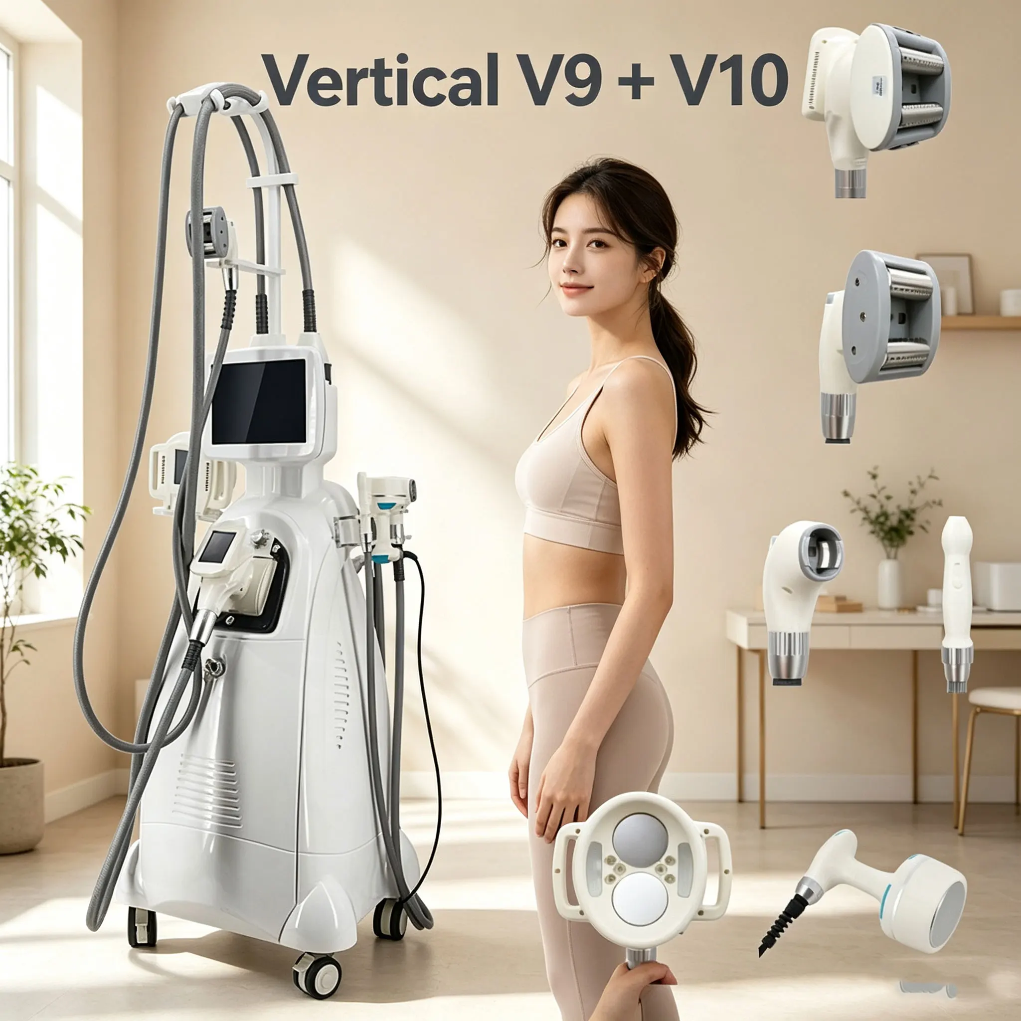 V9+V10 Negative Pressure Roller Multifunctional Shaping Device For Body Slimming And Body Shape Management