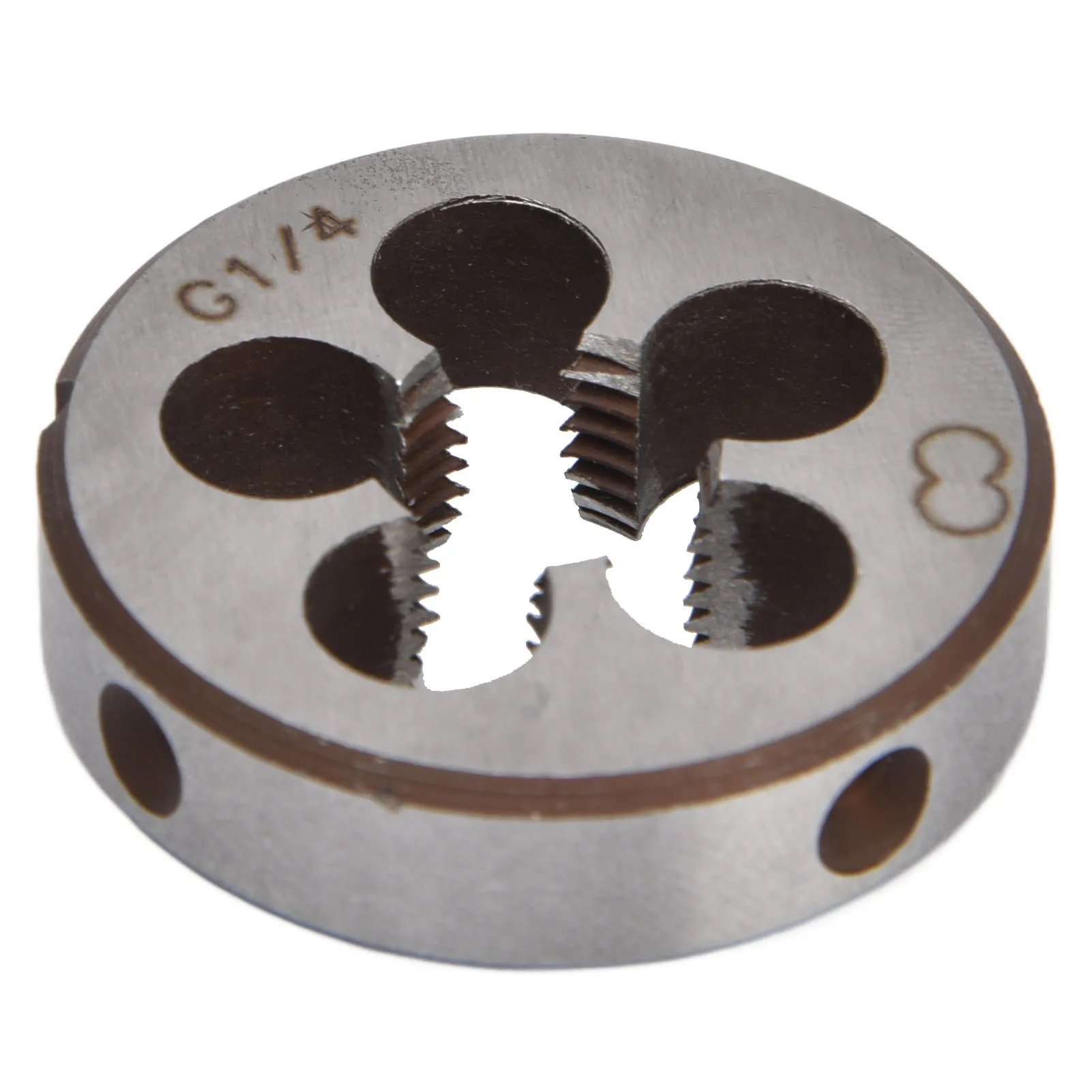 

Thread Die G1/4 Alloy Steel 5 Chip Holes Accurate Accessory Tool for Pipe Threading Pipe Threading Die