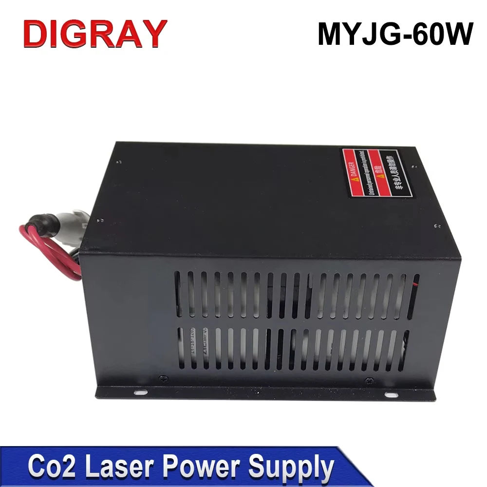 مصدر طاقة ليزر DIGRAY MYJG-60W - مراجعة Laser Power Supply 60W وسعره