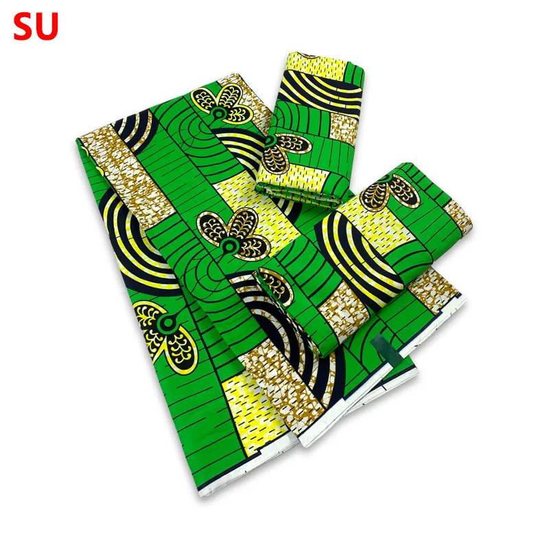 2023 New Design 100% Cotton Top Quality Supe-V Wax African Fabric For Wedding Dress Making Craft Loincloth Y9