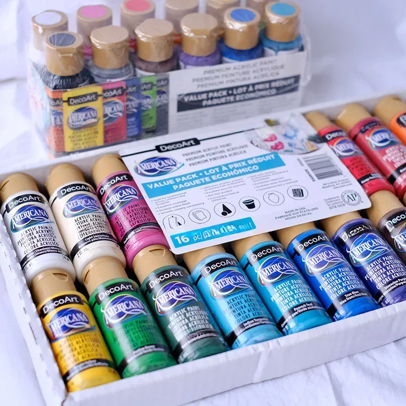 

12 Color /16 Color 59ml/ Bottle Plaster Doll Candle Liquid Acrylic Matte Pigment DIY Aromatherapy Plaster Hand Painted Paint