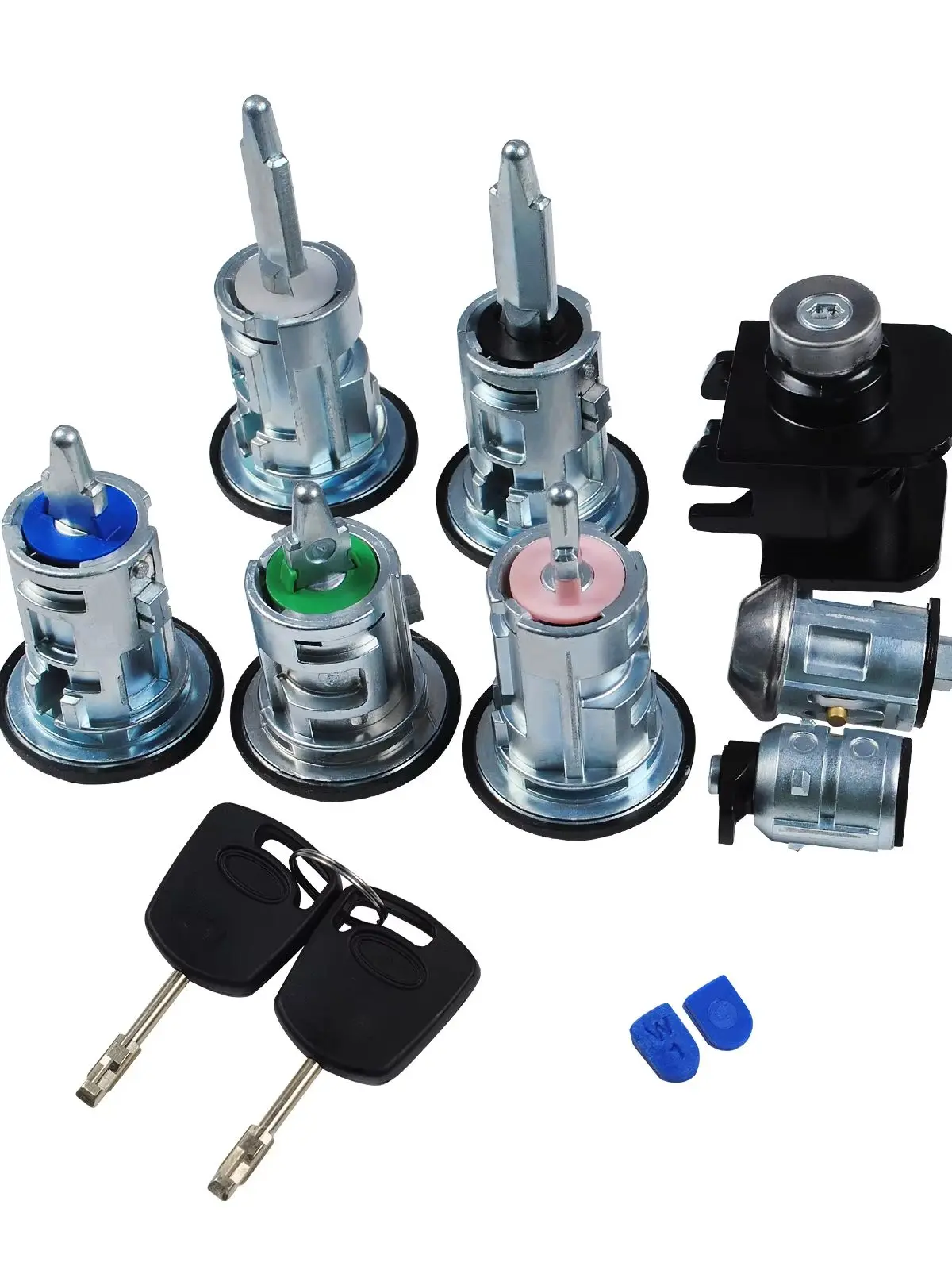 

Complete Set Of Door Locks Ignition Switch Luggage Compartment Lock Suitable for FORD TRANSIT 4425134 2T1AV22050AD