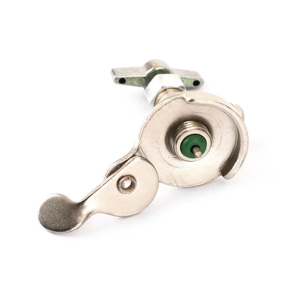 1 Set 1/4" SAE Air Conditioner Tank Faucet Refrigeration Fill Hose Valve Kit For R12 R22 R134 For Refrigerantion Hoses