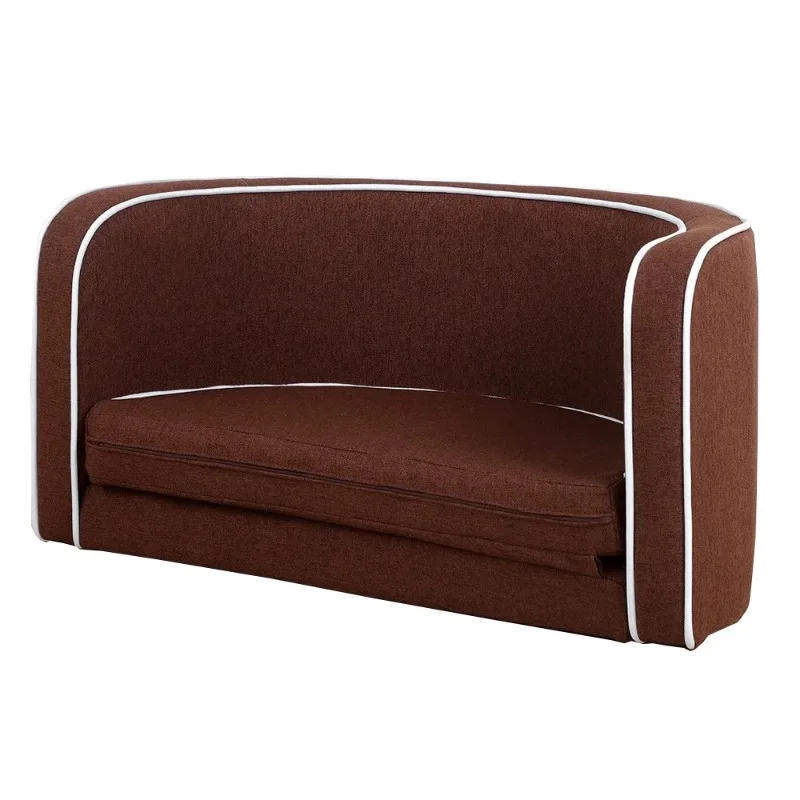 

Moderate small cat and dog removable pet sofa bed, anti-splashing water lining, non-slip bottom sponge against folding kennel