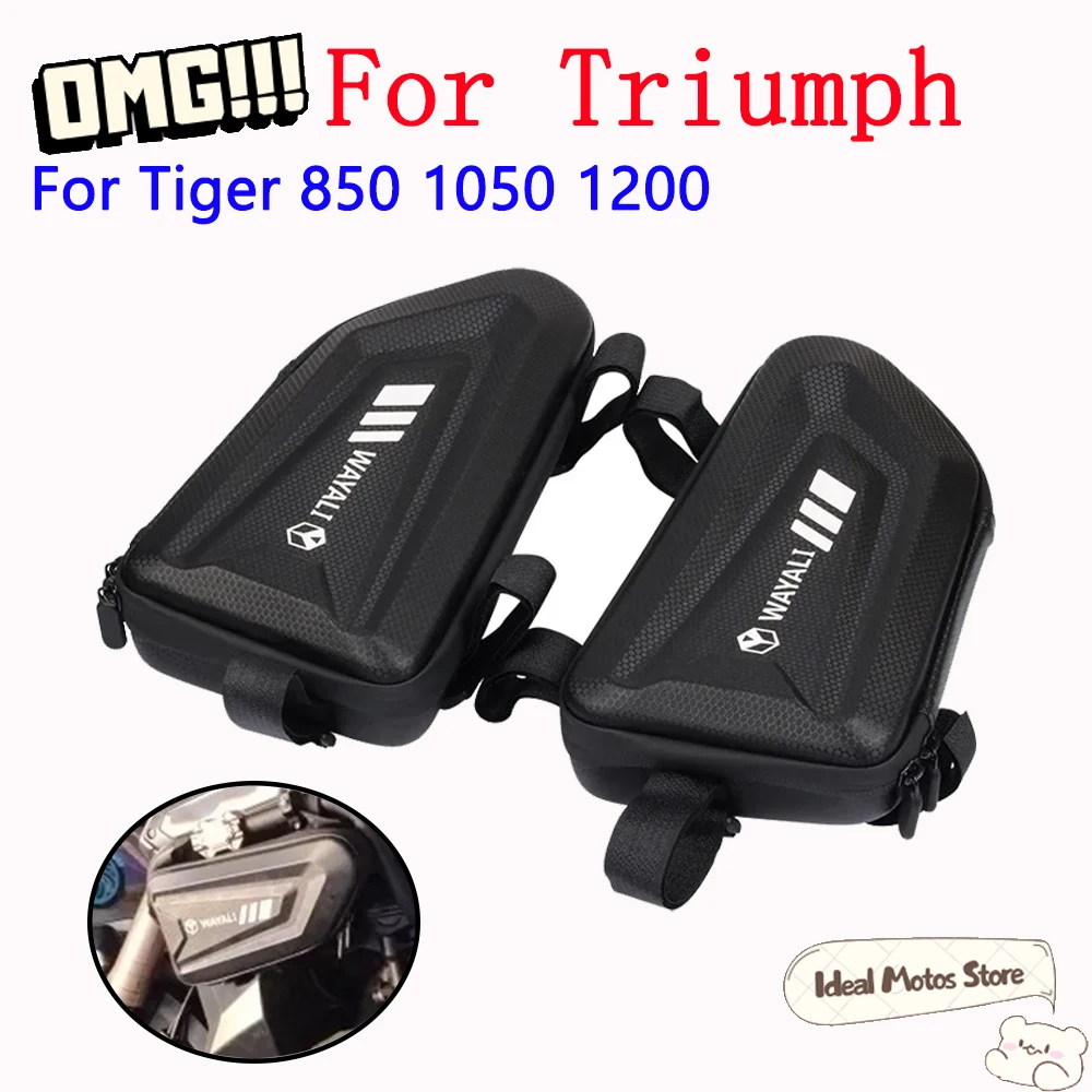 

Аксессуары, сумки для инструментов, боковая рама, бампер, водонепроницаемая сумка для хранения для Triumph Tiger 1200 XC XCX XCA XR XRX XRT GT Explorer 850 1050