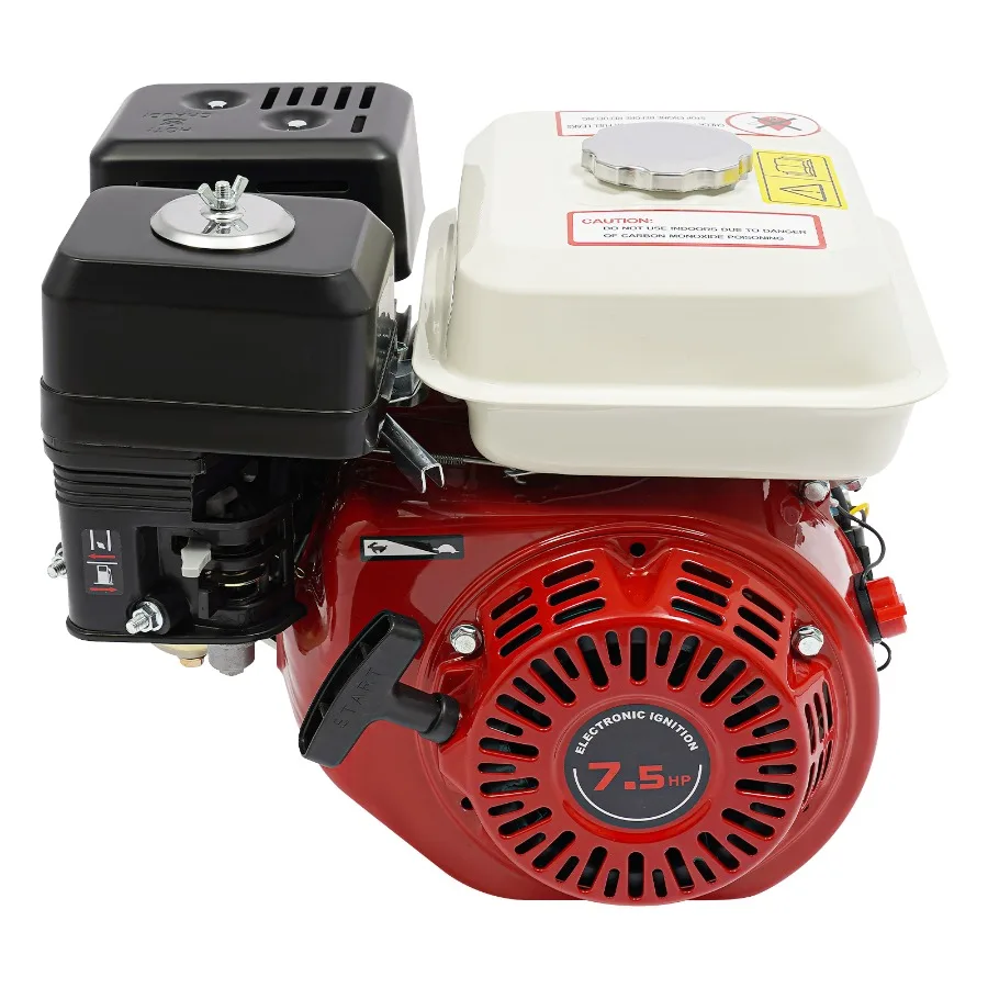 212 ccm 4-Takt-Motor 7,5 PS Elektrostart Standmotor OHV Kartmotor für Honda 5,1 kW Standmotor 4-Takt 1 Zylinder 3,6L 20mm – Detail 12