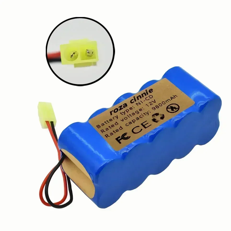Hot Sale 12V SC 4.8Ah 6.8Ah 9.8Ah Battery Replacement For RH5488 RH846301 RH846901 RS-Rh5205 Vacuum Cleaner Sweeper