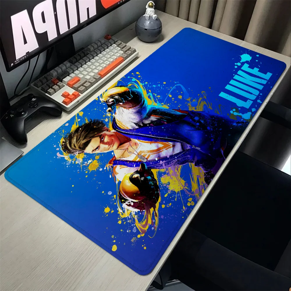Настольные подставки S-Street Fighter 6, Игровые ноутбуки, игровой шкаф, Настольный коврик, компьютерный коврик для мыши 900 × 400, аксессуары для ПК, Настольный коврик