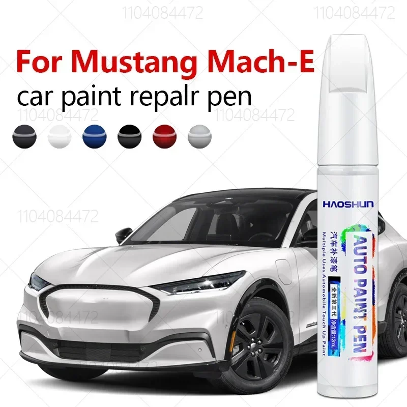 For Ford Mustang Mach-E  2020-2025 CDX  Paint Repair Pen Touch Up Scratch Remover DIY Auto Accessories Black White Blue Silver