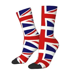 United Kingdom Flag Dress Socks Men's Women's Warm Fashion British UK Jack Crew Socks