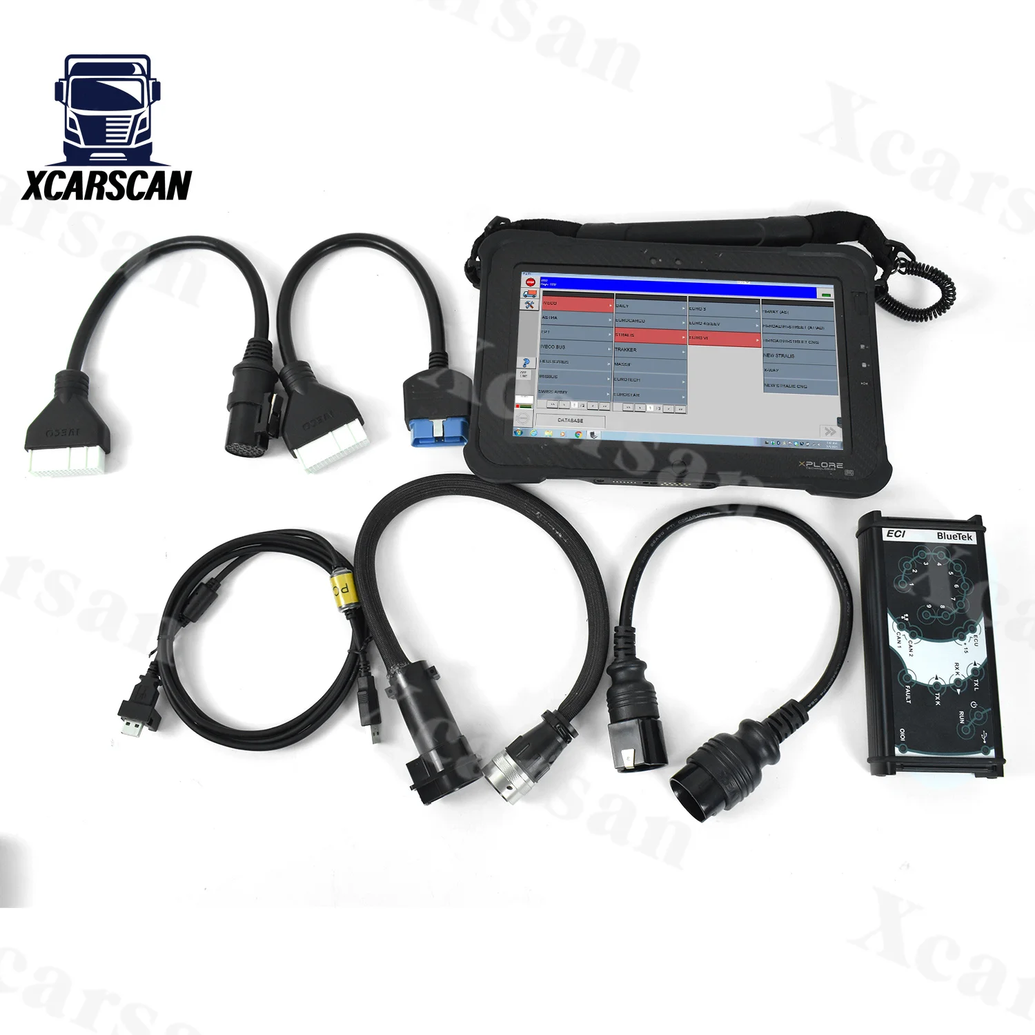 Xplore tablet For IVECO Eltrac 16.1 TRUCK ELTRAC EASY ECI IVECO diagnosis tool Euro5 Euro6 truck diagnosis scanner tools