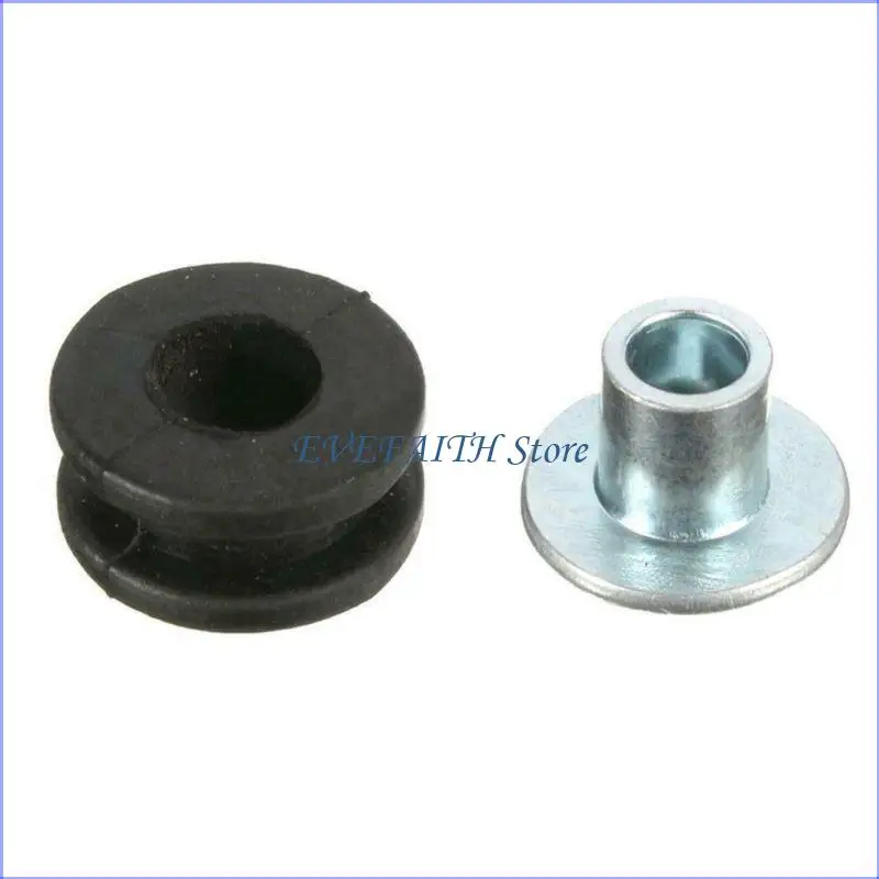 124B 10Pcs Motorcycle Rubber Grommets Bolt Pressure Relief Cushion Replacement for for for Fairing