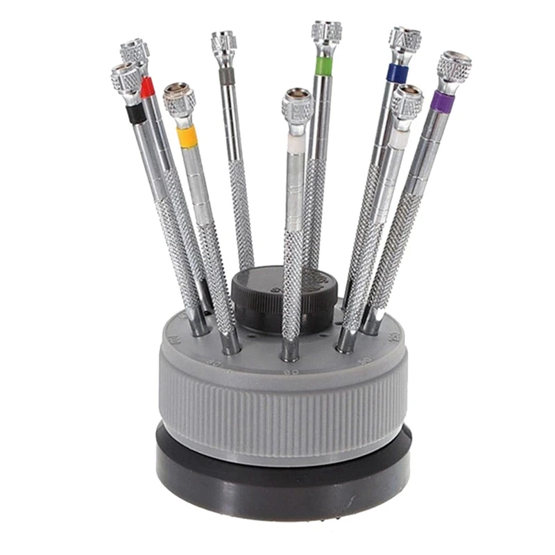 0.5-2.5Mm Steel Precision Screwdriver Set Watch Repair Tool Kit 9Pcs For Watch Repairing