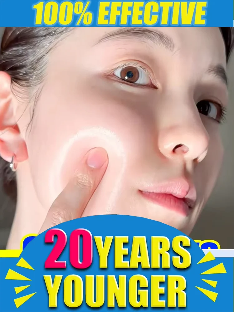 

wrinkle free, 20 years younger