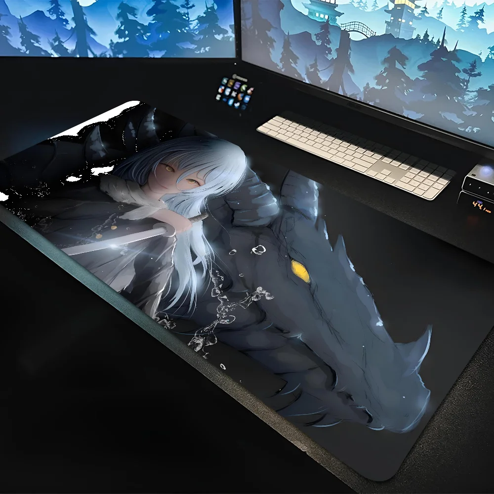 

1pc Rimuru Tempest Non-slip Mouse Pad Suitable For Office Computers Laptops E-sports Game Desk Mats XXL Keyboard