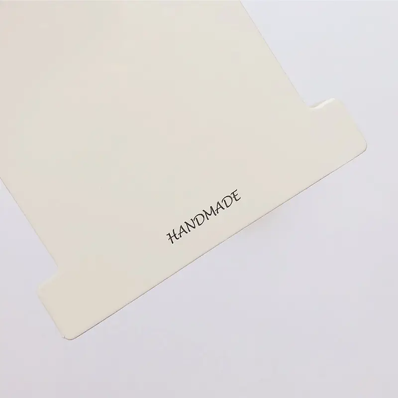 50Pcs Pink Flower Display Cards For Hair Cord Hairpin Handmade DIY Jewelry Cardboard Package Hair Clips White Craft Hang Tag Car