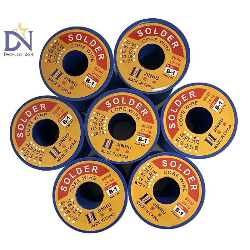

High Purity Tin Line 250g Wire Solder Ingest Flux Reel Welding Line Lead Rosin Core Tin Wire For Repair Low Melting Point