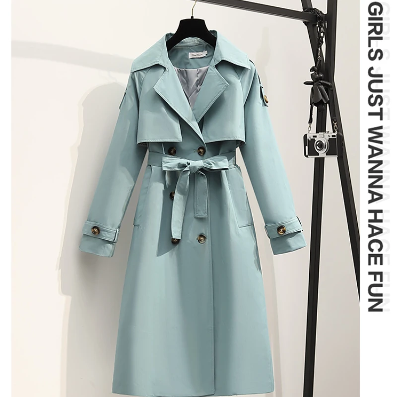 Lente En Herfst Trenchcoat Voor Vrouwen Lange Jas Vrouwen Jassen Casaco Feminino Abrigos Mujer