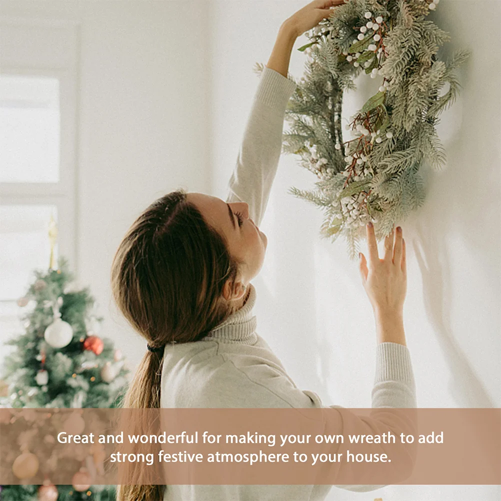 

10Pcs Round Iron Wreath Frame Metal DIY Wreath Form for Crafts Floral Arranging Rustic Wall Decor Wedding Garland Supplies