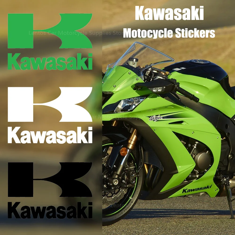 

Наклейки для мотоциклов Kawasaki, гоночные наклейки на шлем, модифицированные водонепроницаемые декали