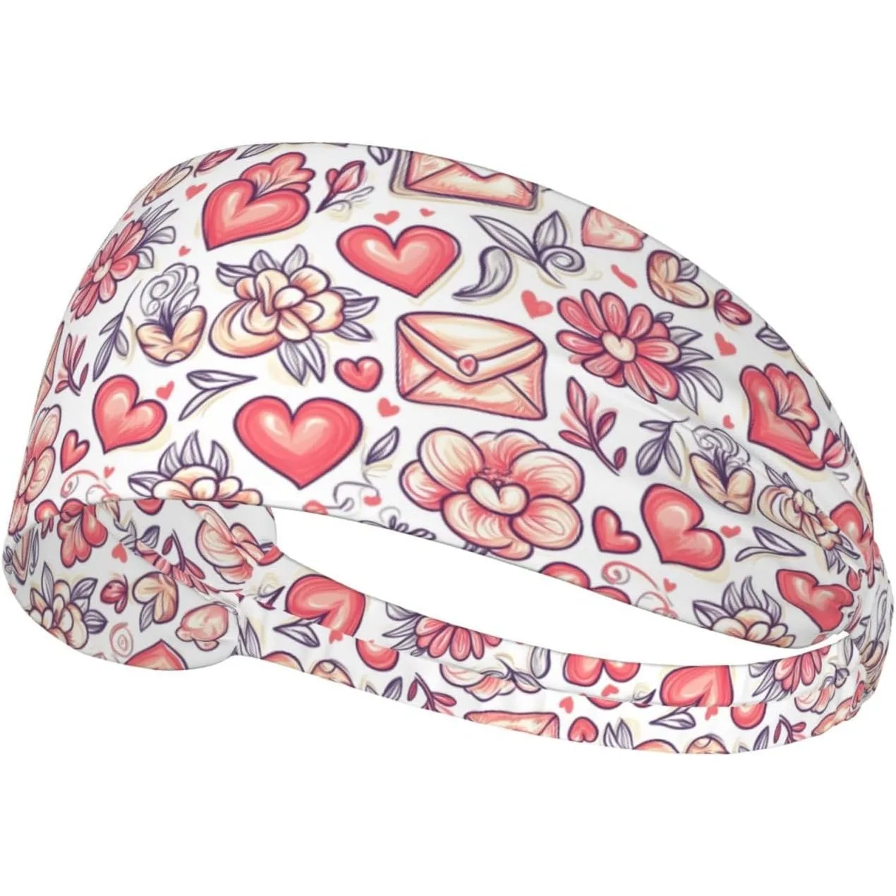 

Повязки на голову с цветочным принтом и конвертом для женщин и мужчин - спортивные повязки на голову для бега и тренировок