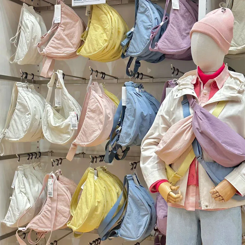 

YIFAN Casual Nylon Hobos Crossbody Bag for Women Designer Shoulder Bags Tote Lady Travel Shopper Bag Female Purses