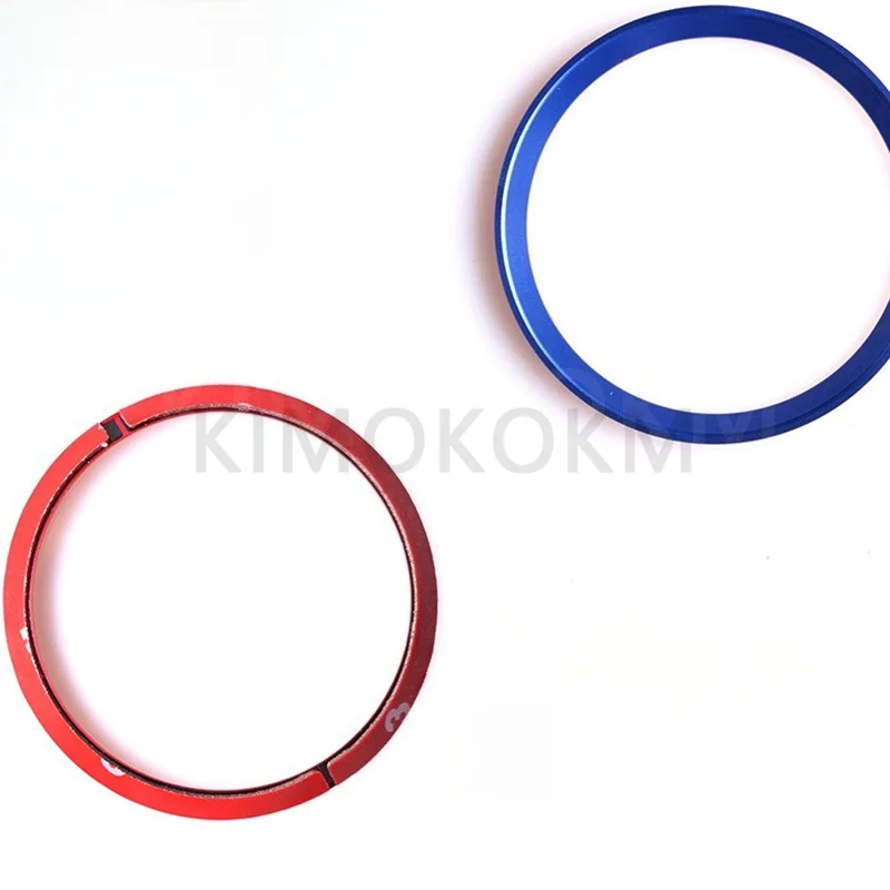 1PCS Steering Wheel Badge Decorative Ring Sticker For Mercedes-Benz A B C E S GLS GLC CLA GLA GLE-class Center Decoration Cover view 2