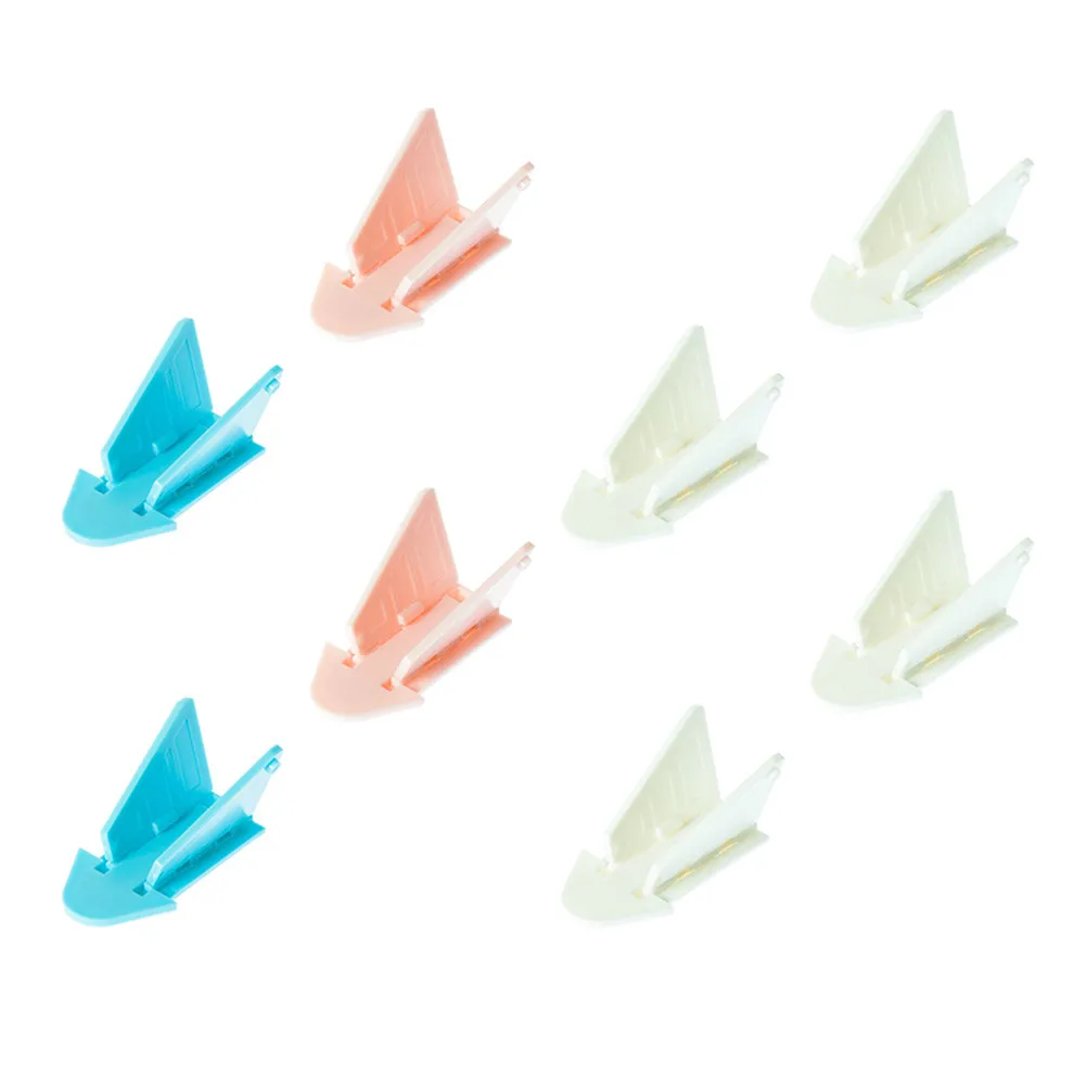 

8Pcs Window Door Protection Latch Child Safety Locks Transparent Secure Buckle for Home Use Sliding Door Lock Stopper