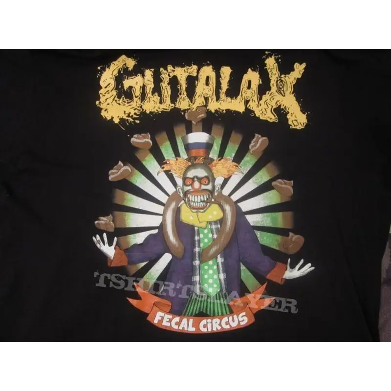 Gutalax Fecal Circus T Shirt 100 Cotton All Size S 4XL EL858