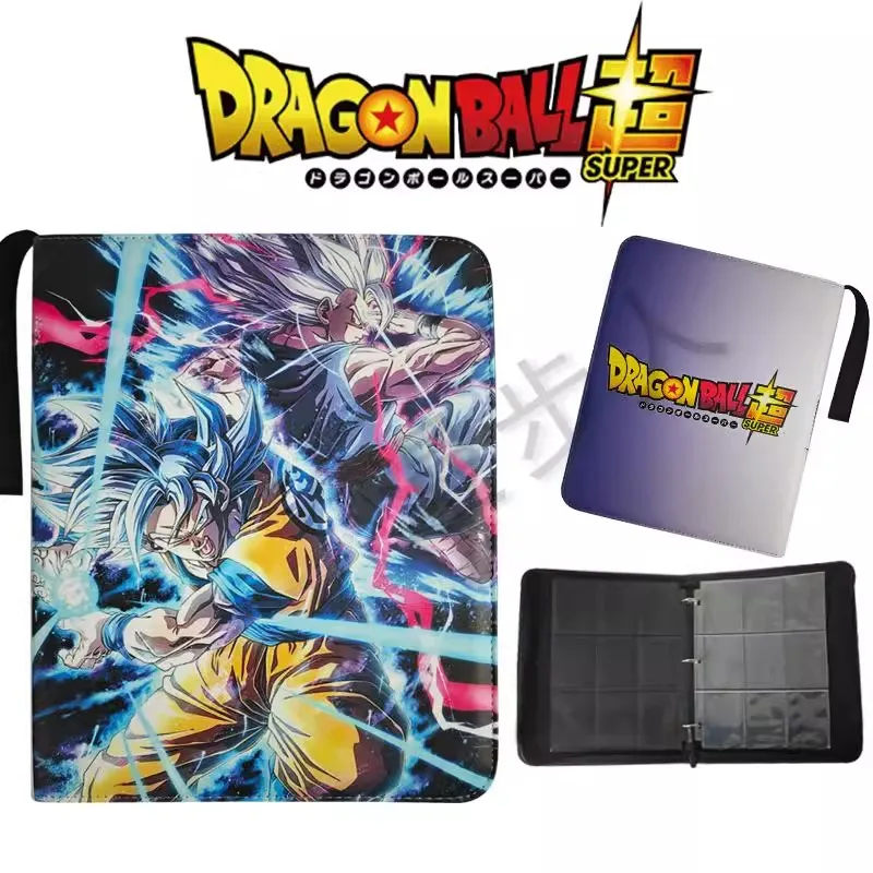 in-stock-400pcs-900pcs-dragon-ball-card-album-book-folder-super-saiyan-card-card-set-double-pocket-zipper-holder-toy-gifts