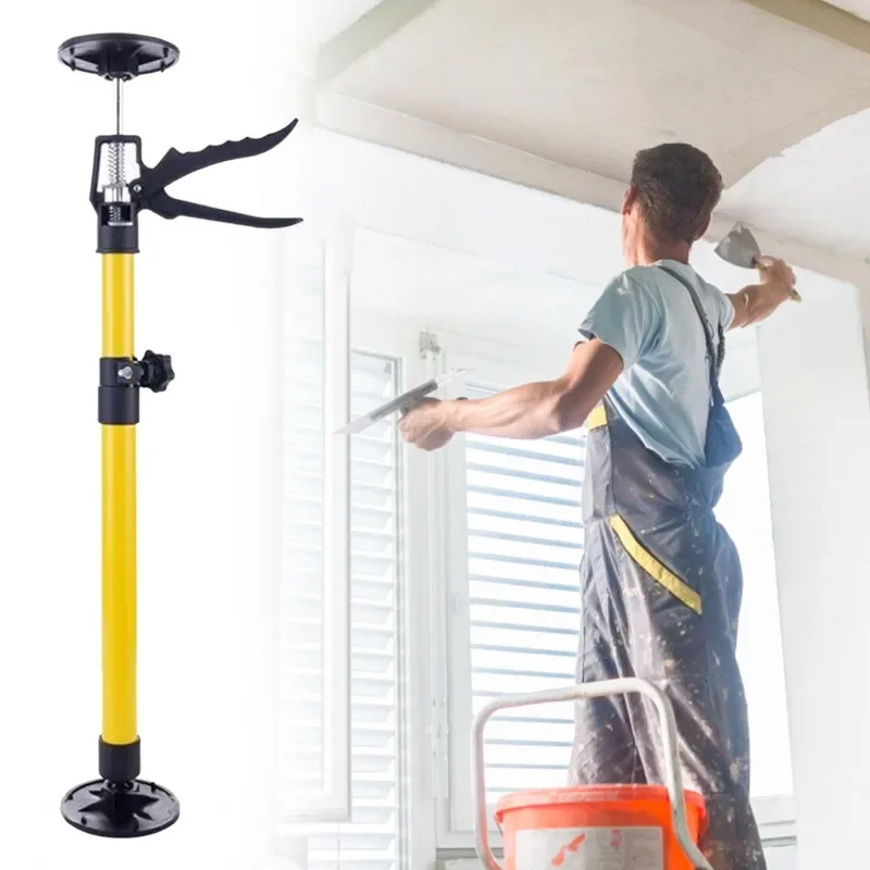 Imagem -06 - Terceira Mão Suporte Rod Aço Jacks Gabinete Drywall Ferramenta de Construção Carga Ajustável 100kg Pólo Telescópico Rápido pc Pcs