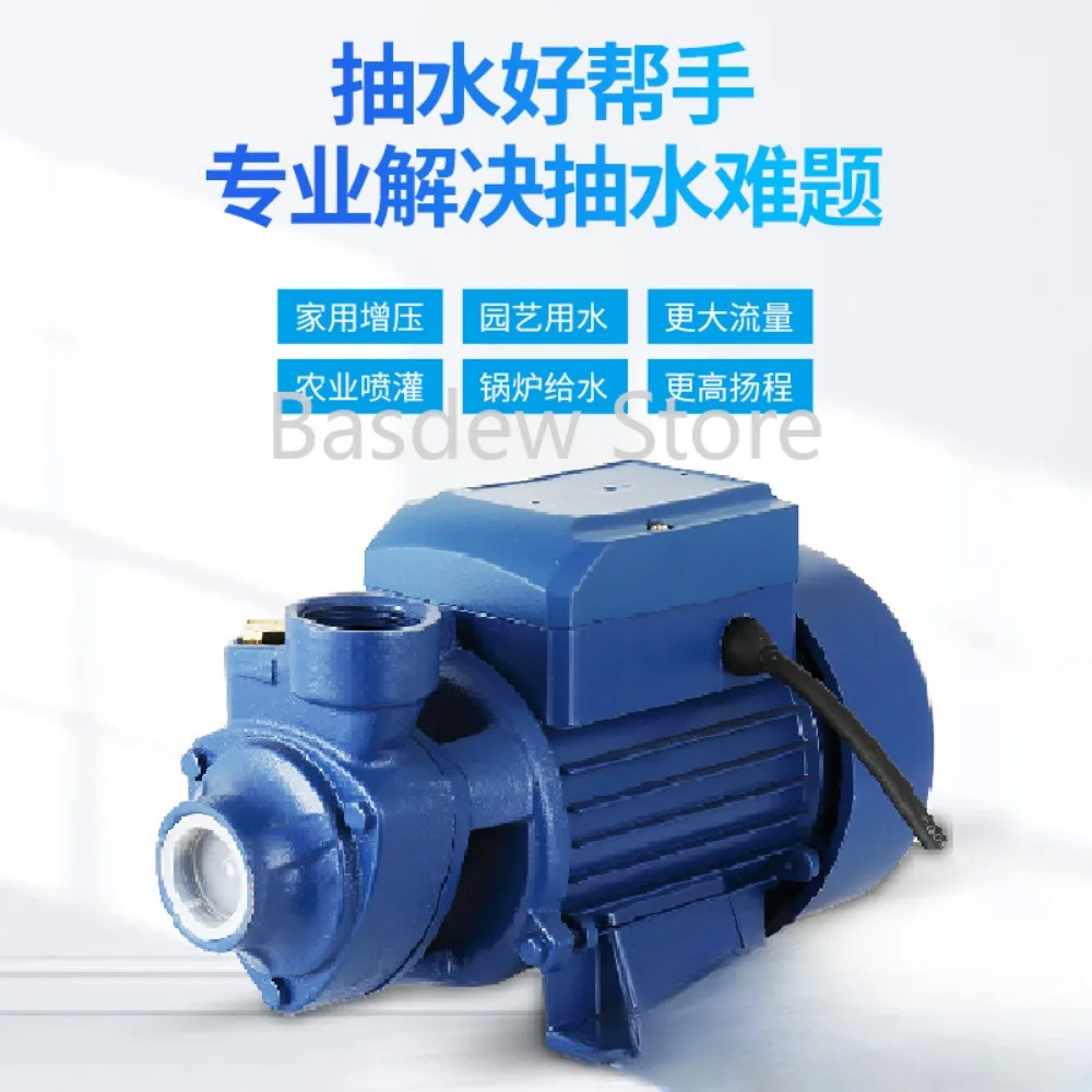 Qb60 Self-Priming Clean Water Pump Vortex Centrifugal Pump Pressure Solar Energy Booster Water Pump