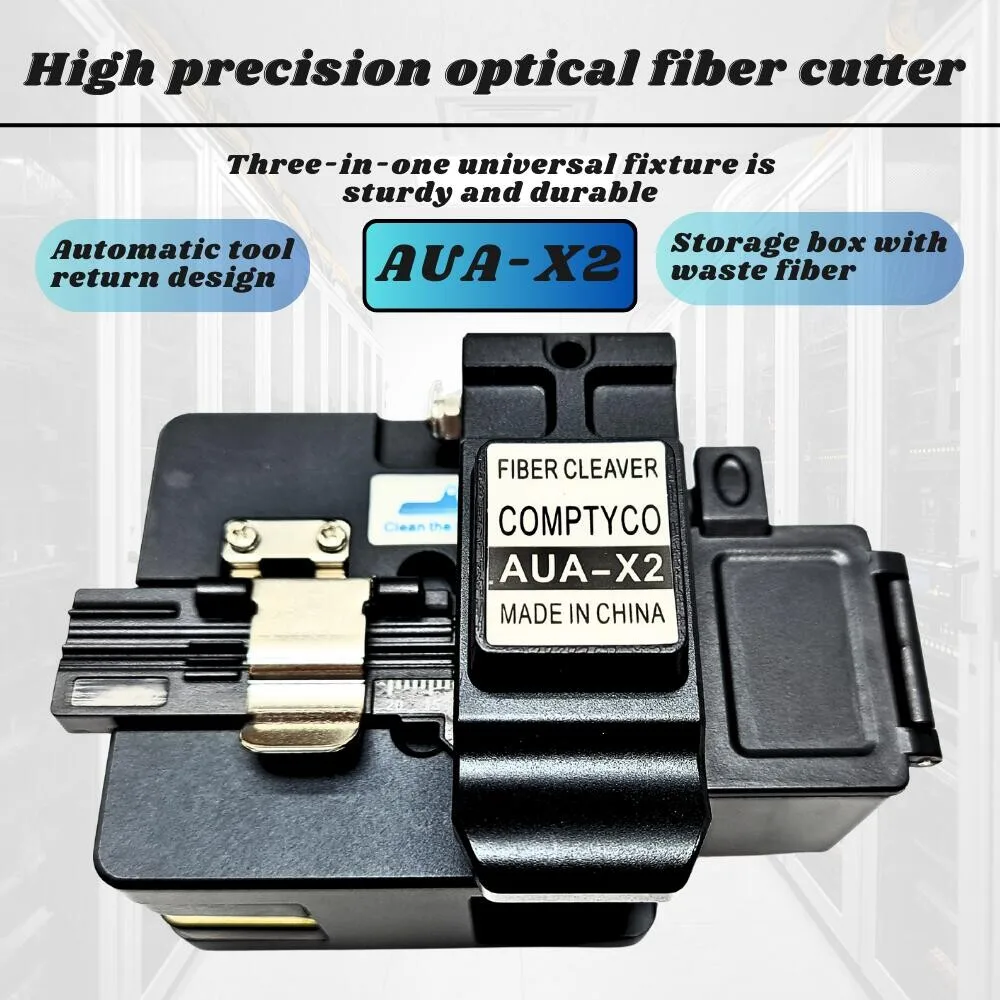 comptyco-aua-x2-ftth光ファイバケーブル切断ナイフ-クリーバー-廃繊維ボックス付き