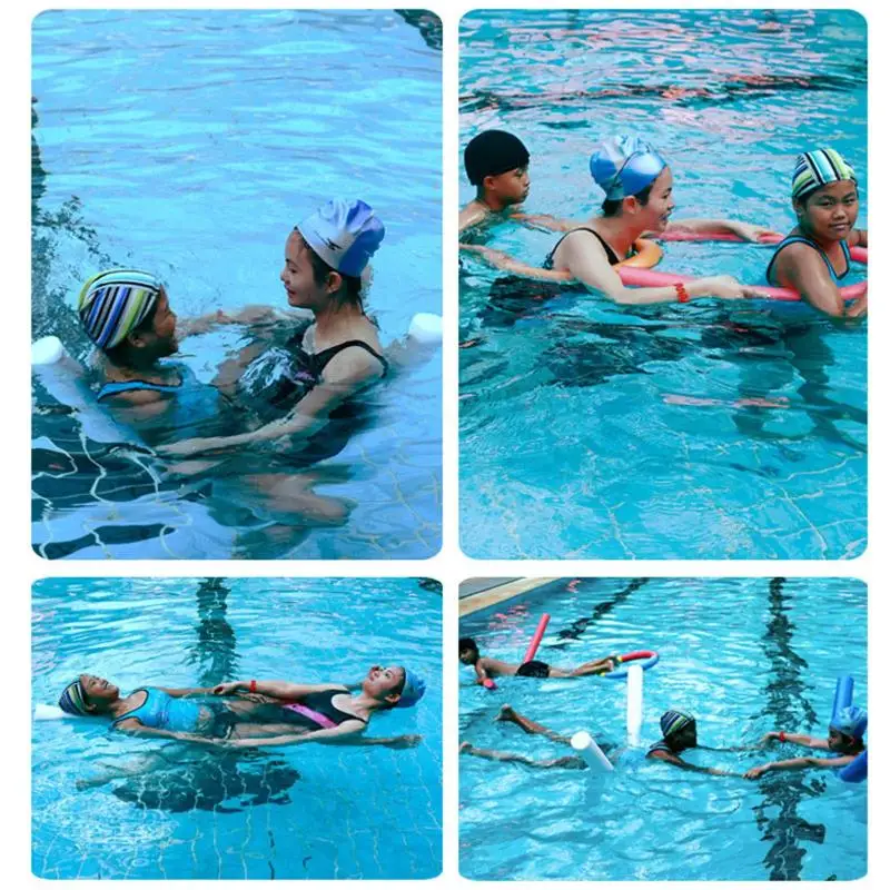 65x1500/75x1500Swimming Pool Foam Noodle Float Aid Swim Noodles Ring Buoyancy Stick Random Color view 3