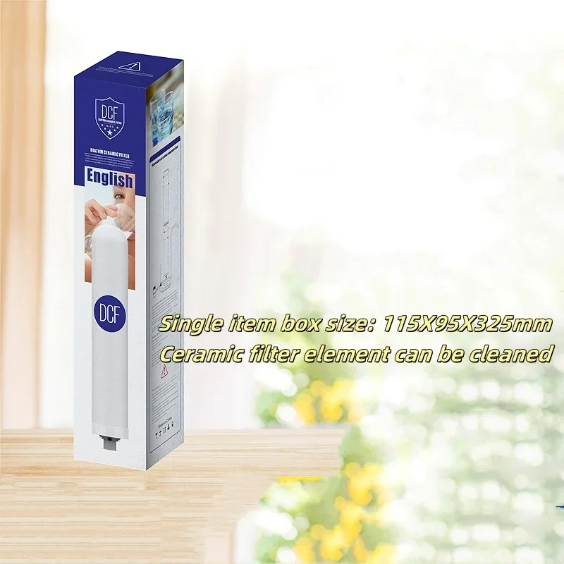 

Очиститель воды, бытовой прямой питьевой кран, фильтр для водопроводной воды, прозрачный фильтр для воды, керамический картридж