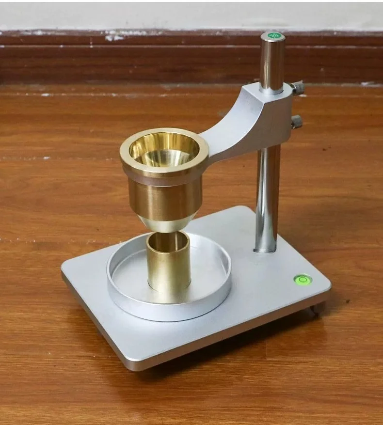 QX-302 Stainless Steel Hall Flowmeter, Metal Powder Apparent Density Tester for Flowability MeasurementFunnel Method Instrument