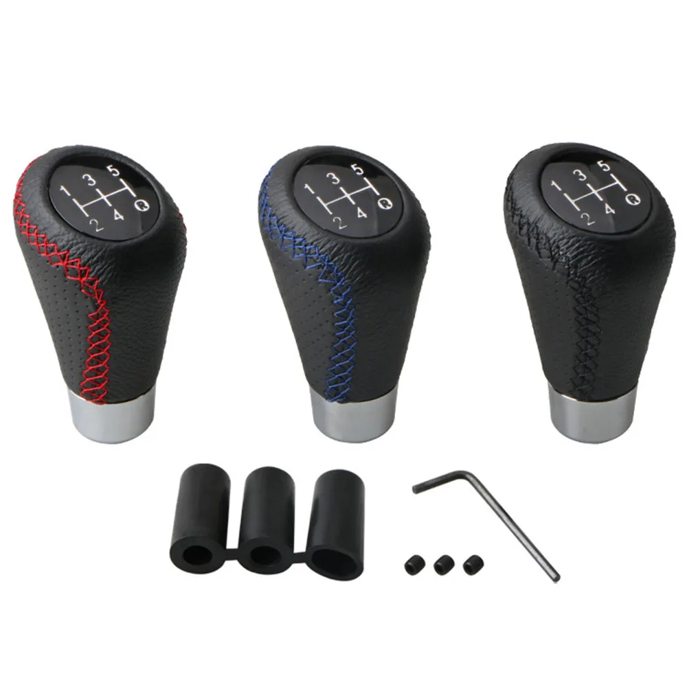 

Universal perforated 5-speed gearbox knob gear shift knob car gear shift knob