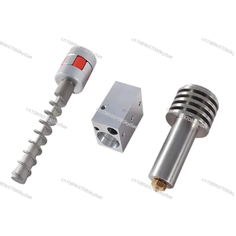 DIY 3-D Printer Pellet Extruder Kit with Screw and Plastic Shredder Complete Solution for Recycled Filament Extrusion Tools