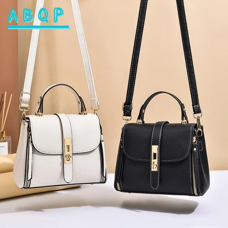 

New Women's Handbag Fashion Women's Shoulder Bag PU Large Capacity Solid Color Women's Shoulder Crossbody Bag High Quality