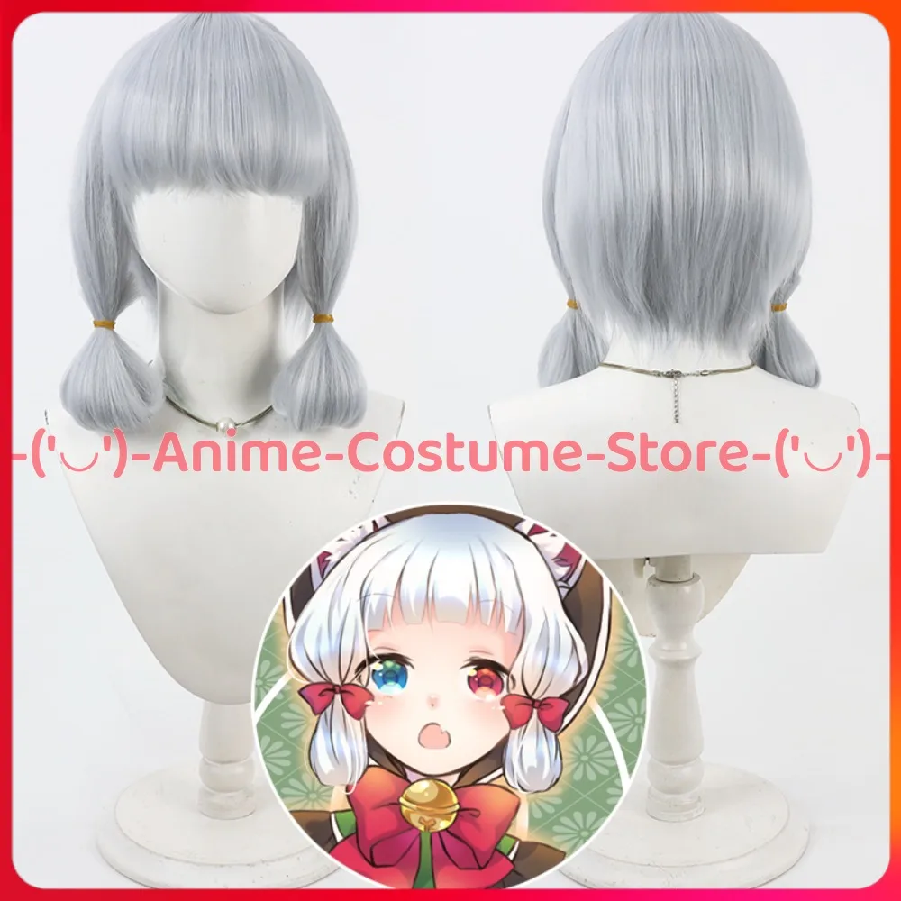

TETRA Project Maneki Neko Kokorico Cosplay Wig Anime Game Character Halloween Carnival Party Wigs Heat Resistant Synthetic Hair