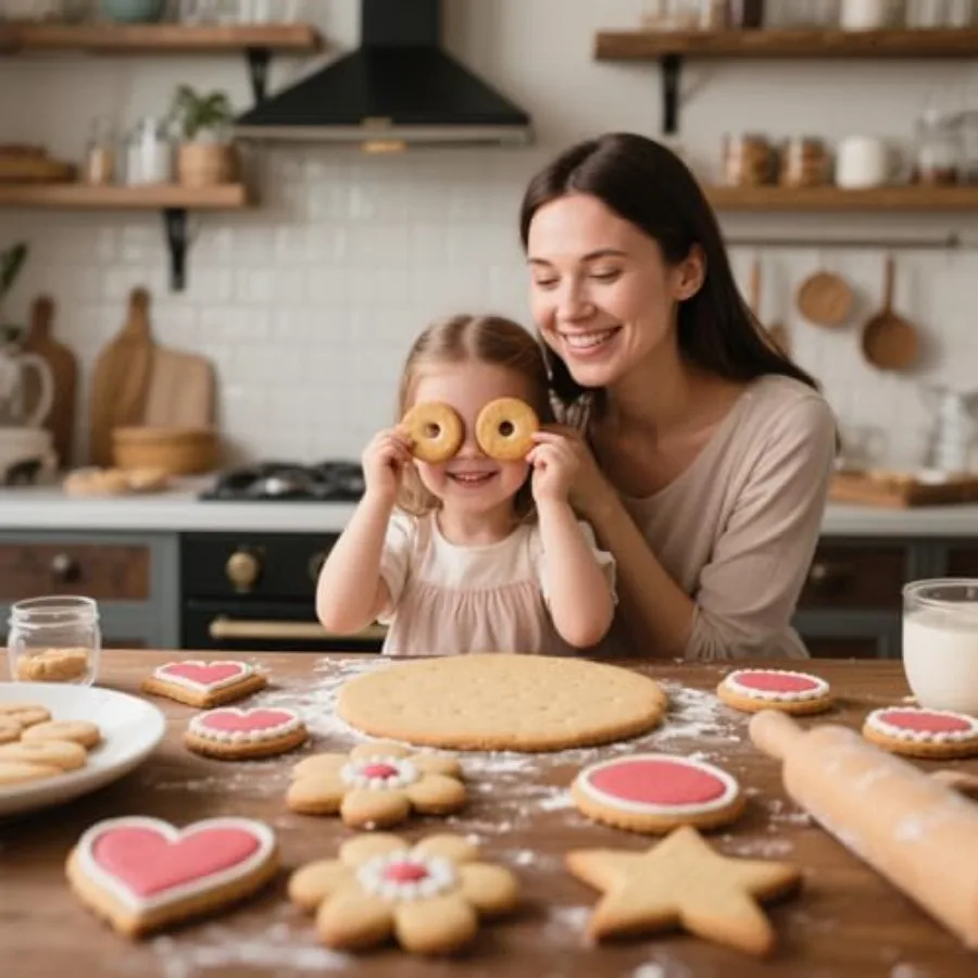 مجموعة قواطع البسكوت المصنوعة من الفولاذ المقاوم للصدأ مكونة من 12 قطعة على شكل زهرة على شكل قلب وخمسة أشكال صغيرة إلى صغيرة الحجم قوالب تقطيع البسكويت المعدنية للباكي