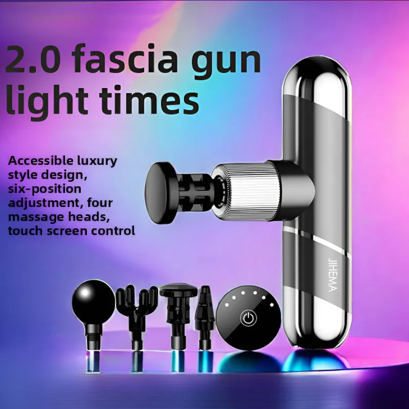 Mini Fascia Portable Electric Touch Home Fitness Muscle Massager New Massage Gun Gift