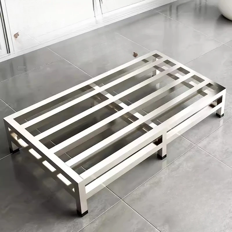 Stainless Steel Washer Pedestal Stand Heavy Duty Appliance Riser Anti-Rust Plant Rack Base Multi-Purpose Height Storage Shelf