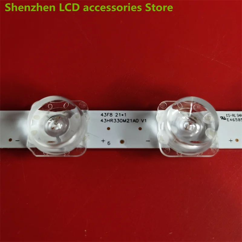 LED backlight for 43A20 43L8F 43A820 43HR330M21A0 4C-LB4321-HR01J light bar 100% new
