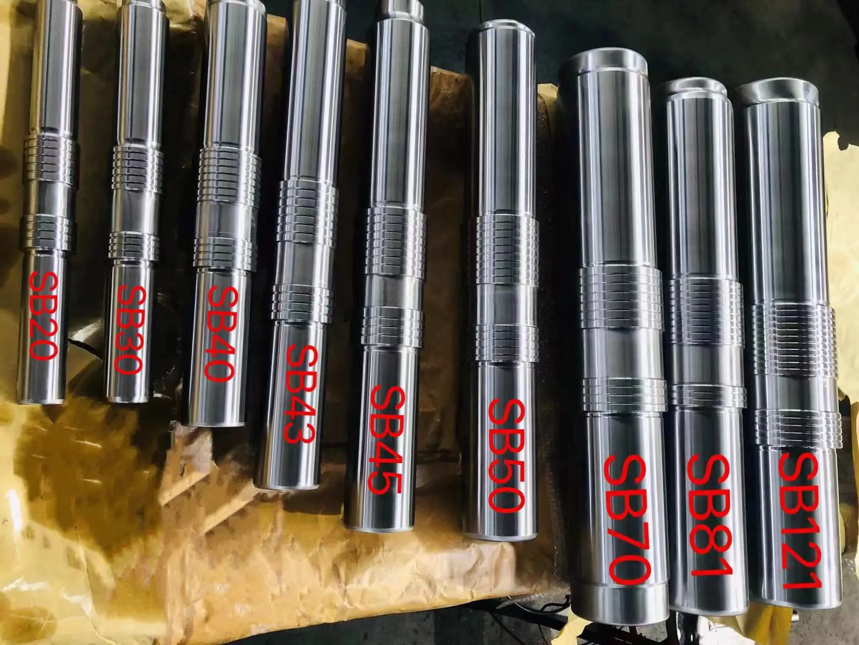 

SB20 SB30 SB40 SB43 SB45 SB50 SB70 SB81 SB121 Hydraulic Breaker Piston