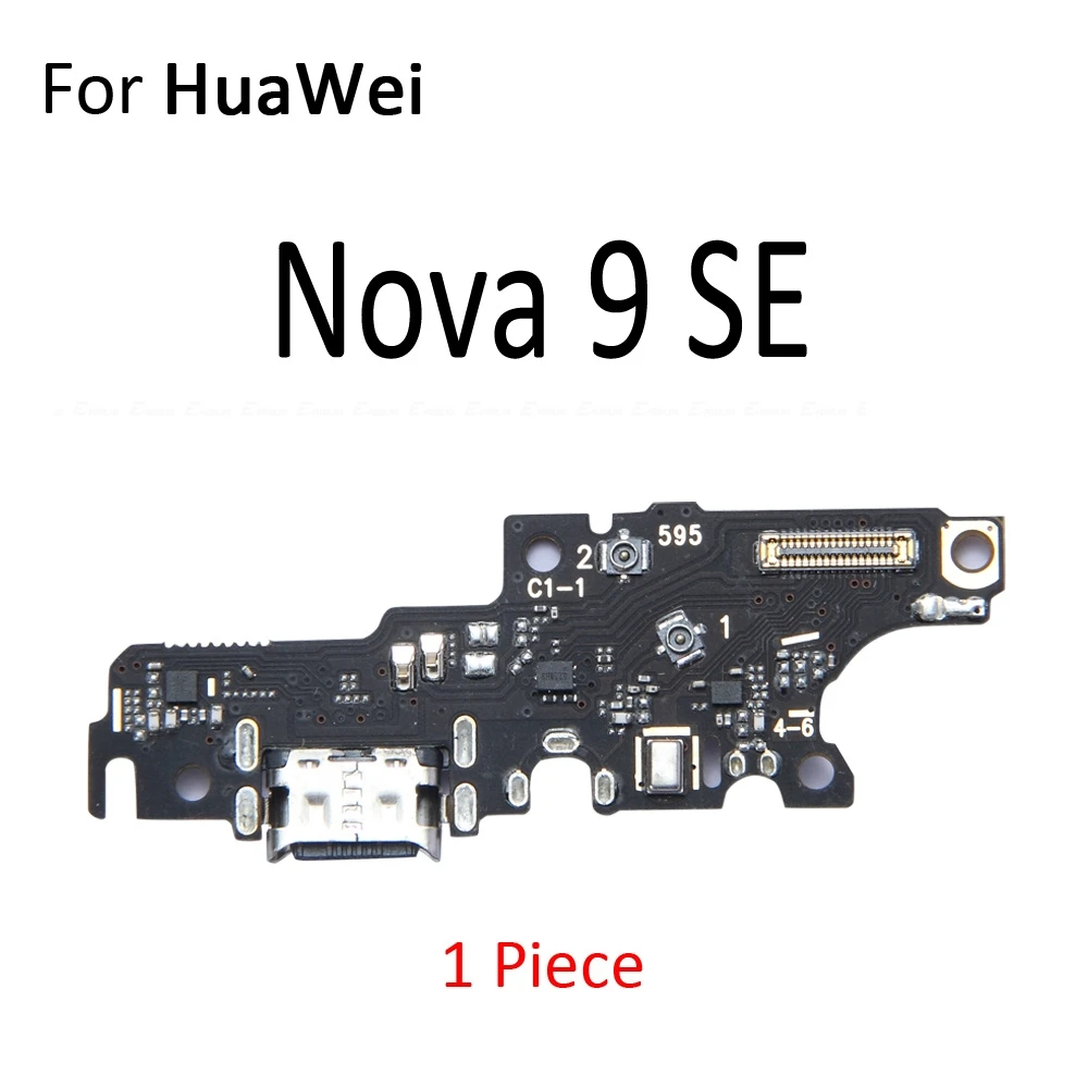 Power Opladen Connector Plug Poort Dock Board Met Microfoon Microfoon Flex Kabel Voor Huawei Nova 9 10 11 11i 12 12i Pro SE Ultra