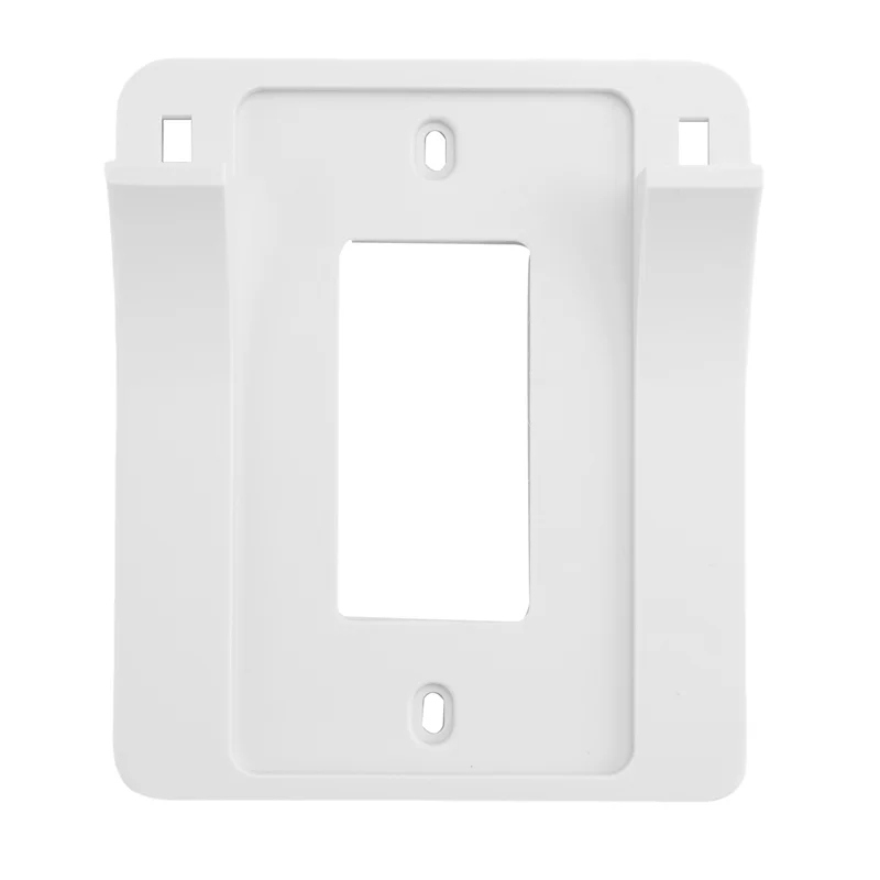 JABS-2X Suporte de Parede para Echo Show 5 e Echo Show 8, Suporte de Alto-falante Suporte Giratório Ajustável Acessórios de Alto-falantes Inteligentes - Branco