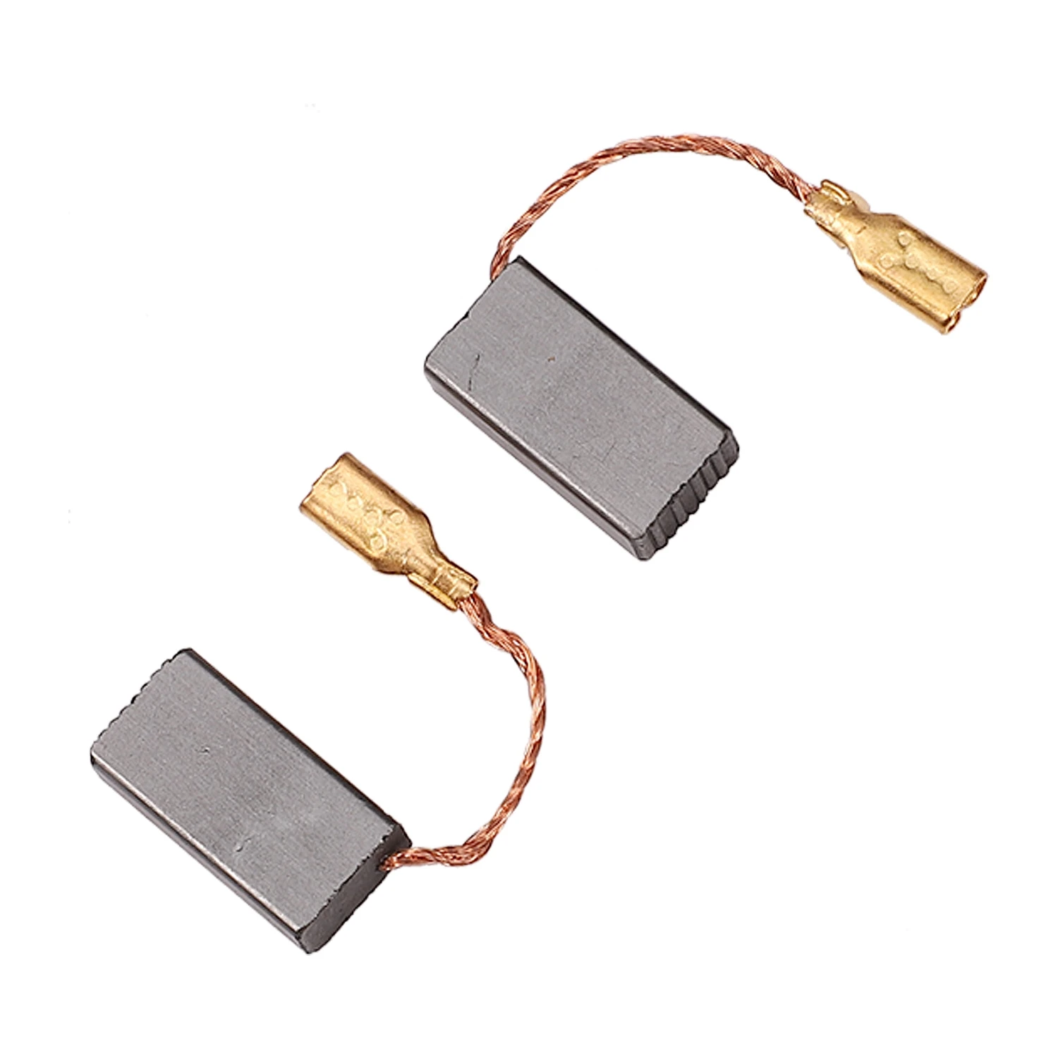 2 ชิ้น 5 มม. x 8 มม. x 15 มม. เครื่องมือไฟฟ้าค้อนไฟฟ้าแปรงถ่านหิน